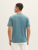 Tom Tailor Ανδρικό Basic Crewneck T-shirt 1035615-30105 Πράσινο
