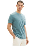 Tom Tailor Ανδρικό T-shirt Basic Crewneck 1035615-30105 Πράσινο