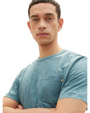 Tom Tailor Ανδρικό T-shirt Basic Crewneck 1035615-30105 Πράσινο