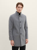 Tom Tailor Ανδρικό Παλτό Button Coat 1037337-32529 Γκρι