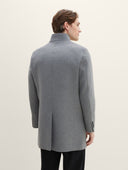 Tom Tailor Ανδρικό Παλτό Button Coat 1037337-32529 Γκρι