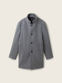 Tom Tailor Ανδρικό Παλτό Button Coat 1037337-32529 Γκρι