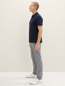 Tom Tailor Ανδρικό Παντελόνι Traveler Slim Chino With Belt 1037547-32284 Μπλε