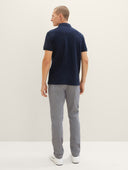 Tom Tailor Ανδρικό Παντελόνι Traveler Slim Chino With Belt 1037547-32284 Μπλε