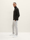 Tom Tailor Ανδρικό Παντελόνι Traveler Slim Chino With Belt 1037547-34816 Γκρι