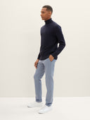 Tom Tailor Ανδρικό Παντελόνι Traveler Slim Chino With Belt 1037547-34818 Σιέλ