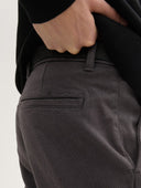 Tom Tailor Ανδρικό Παντελόνι Traveler Slim Chino With Belt 1037547-36160 Γκρι