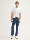 Tom Tailor Ανδρικό Παντελόνι Traveler Slim Chino With Belt 1037547-37141 Μπλε