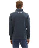 Tom Tailor Ανδρικό Φούτερ Logo Snood 1037753-19024 Μπλε