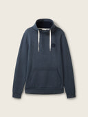 Tom Tailor Ανδρικό Φούτερ  Logo Snood 1037753-19024 Μπλε