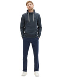 Tom Tailor Ανδρικό Φούτερ Logo Snood 1037753-19024 Μπλε