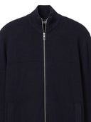 Tom Tailor Ανδρική Πλεχτή Ζακέτα Structure Mix Knit Jacket 1038317-29999 Μαύρο