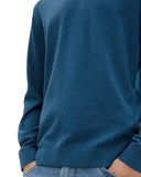 Tom Tailor Ανδρικό Πλεκτό V-Neck 1039806-36295 Μπλε