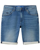 Ανδρική Τζιν Βερμούδα Tom Tailor Josh Denim Shorts 1040175-10281 Μπλε
