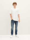Ανδρικό Παντελόνι Aedan Straight Jeans Tom Tailor 1040205-10127  Μπλε