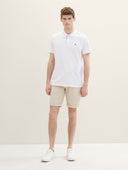 Ανδρική Βερμούδα Tom Tailor Slim Chino with belt 1040224-34679 Μπεζ