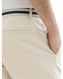 Tom Tailor Ανδρική Chino Βερμούδα με Ζώνη 1040224-34679 Μπεζ