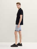 Ανδρική Βερμούδα Tom Tailor Slim Chino with belt 1040224-31077 Μπλε