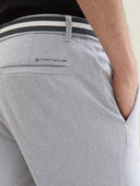 Ανδρική Βερμούδα Tom Tailor Slim Chino with belt 1040224-31077 Μπλε