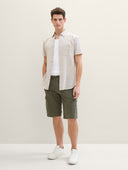 Tom Tailor Ανδρική Cargo Shorts Βερμούδα  1040226-34670 Χακί