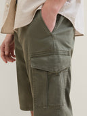 Tom Tailor Ανδρική Cargo Shorts Βερμούδα  1040226-34670 Χακί