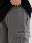 Tom Tailor Ανδρική Cargo Shorts Βερμούδα  1040226-34673 Γκρι