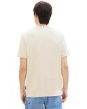Tom Tailor Ανδρικό Henley T-Shirt 1040876-27609 Μπεζ