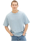Tom Tailor Ανδρικό T-Shirt With Texture 1040952-15159 Μπλε