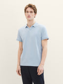 Tom Tailor Ανδρική ΜπλούζαTextured Polo Shirt 1040954-15159 Σιέλ