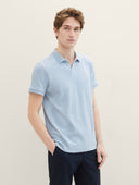 Tom Tailor Ανδρική ΜπλούζαTextured Polo Shirt 1040954-15159 Σιέλ