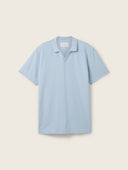 Tom Tailor Ανδρική ΜπλούζαTextured Polo Shirt 1040954-15159 Σιέλ