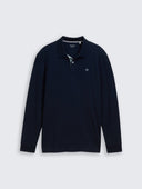 Ανδρική Μπλούζα Polo Μακρυμάνικη Tom Tailor 1043278-10668 Μπλε
