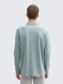 Ανδρική Μπλούζα Polo Μακρυμάνικη Tom Tailor 1043278-27475 Μέντα