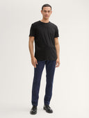 Tom Tailor Ανδρικό Παντελόνι Travis Slim Chinos With a Belt 1043719-10668 Μπλε