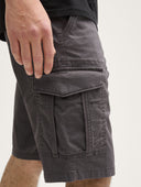 Tom Tailor Ανδρική Cargo Shorts Βερμούδα 1044709-37217 Γκρι