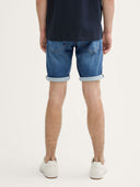 Tom Tailor Ανδρική Τζιν Βερμούδα TTJOSH Regular Slim Jeans Shorts 1044974-10119 Μπλε
