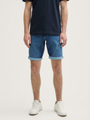 Tom Tailor Ανδρική Τζιν Βερμούδα TTJOSH Regular Slim Jeans Shorts 1044974-10119 Μπλε