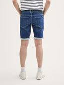 Tom Tailor Ανδρική Τζιν Βερμούδα TTJOSH Regular Slim Jeans Shorts 1044974-10120 Μπλε