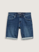 Tom Tailor Ανδρική Τζιν Βερμούδα TTJOSH Regular Slim Jeans Shorts 1044974-10120 Μπλε