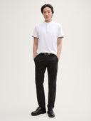 Tom Tailor Ανδρική Μπλούζα Piqué Polo Shirt With Stand-Up Collar 1045705-20000 Λευκό