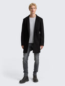 Tom Tailor Ανδρικό Παλτό Basic Wool Optic Coat 1046909-10668 Μπλε