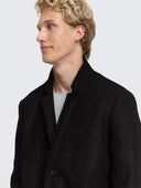 Tom Tailor Ανδρικό Παλτό Basic Wool Optic Coat 1046909-10668 Μπλε