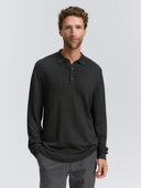 Tom Tailor Ανδρικό Πουλόβερ Knitted Polo 1048007-10617 Γκρι