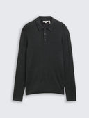 Tom Tailor Ανδρικό Πουλόβερ Knitted Polo 1048007-10617 Γκρι