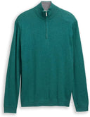 Tom Tailor Ανδρικό Πλεκτό Βαμβακερό Με Κασμίρι Half Zip 1048018-38681 Πράσινο
