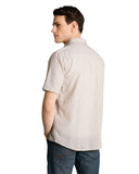 Tom Tailor Ανδρικό Κοντομάνικο Πουκάμισο Cotton Linen Shirt 1049611-39587 Μπεζ