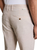 Tom Tailor Ανδρικό Παντελόνι Λινό 1049622-39587 Μπεζ