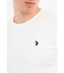 US POLO ASSN ΑΝΔΡΙΚΟ T-SHIRT  DBL.Horse 5708449351 -101 Λευκό