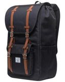 Herschel Σακίδιο Πλάτης Little America Mid 21L 11391-00001 Μαύρο