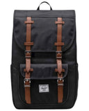 Herschel Σακίδιο Πλάτης Little America Mid 21L 11391-00001 Μαύρο